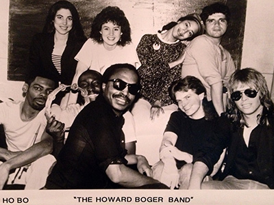 Patricia Julien with the Howard Boger Band