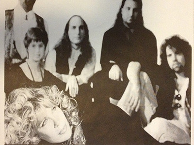 Patricia Julien with the band Katja